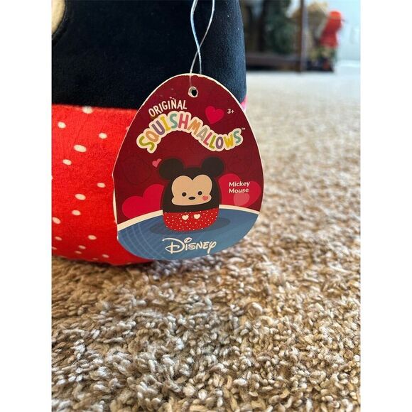 Disney Mickey Mouse Squishmallow Medium Plush Toy NWT - Picture 3 of 5